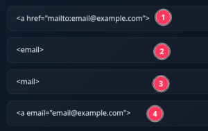 Gửi email mailto